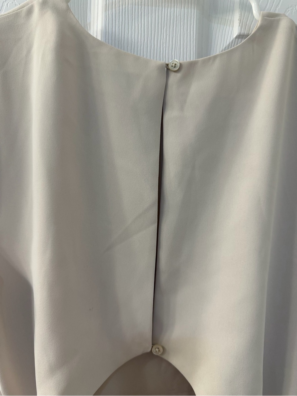 Babaton Cream High-Low Cap-Sleeve Dress - Picture 6 of 6